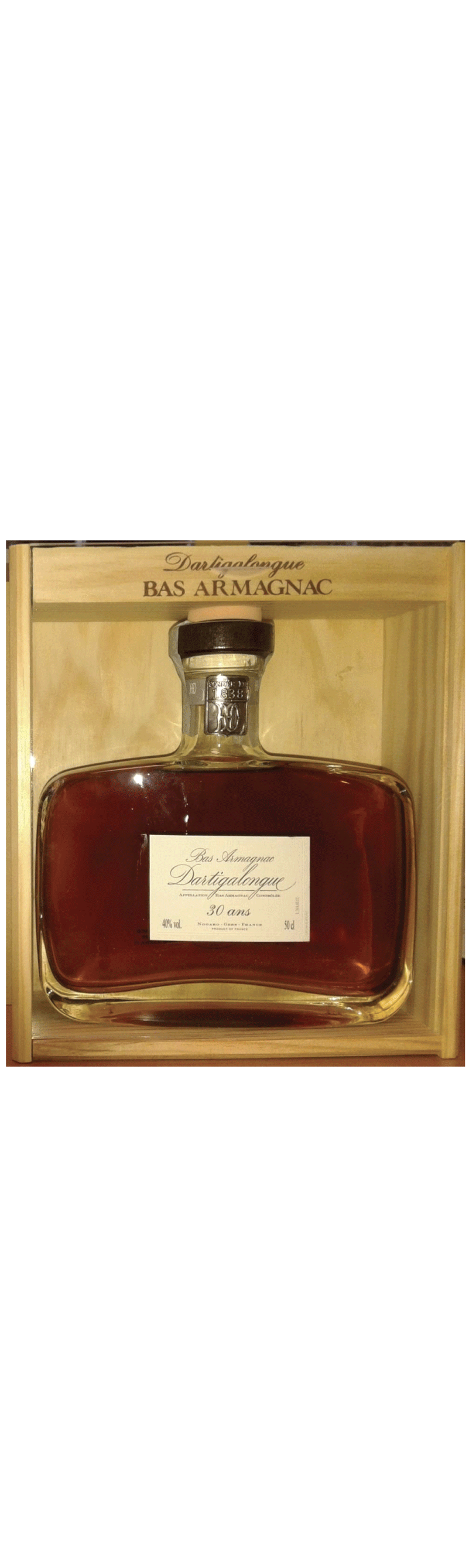 Dartigalongue Bas-Armagnac Caraffa Yogi 30 Ans