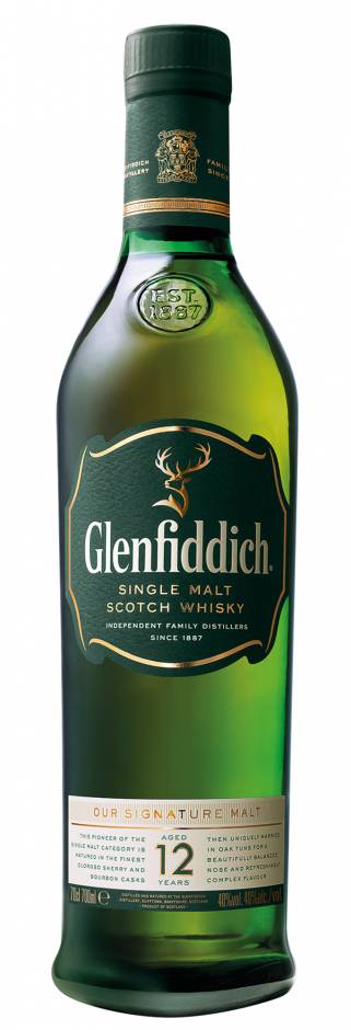 GlenFiddich 12 Y.O. Single Malt Scotch Whisky