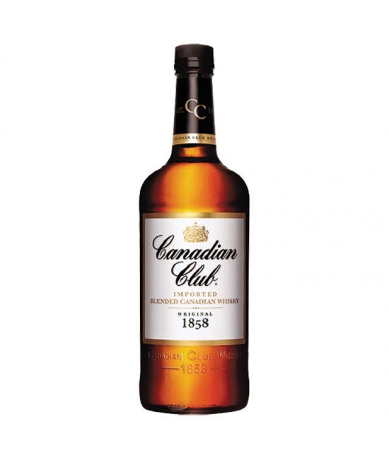 Canadian Club imported blended Canadian Whisky Litro