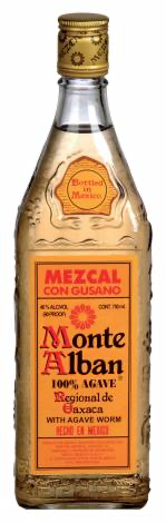 Monte Alban Mezcal Con Gusano